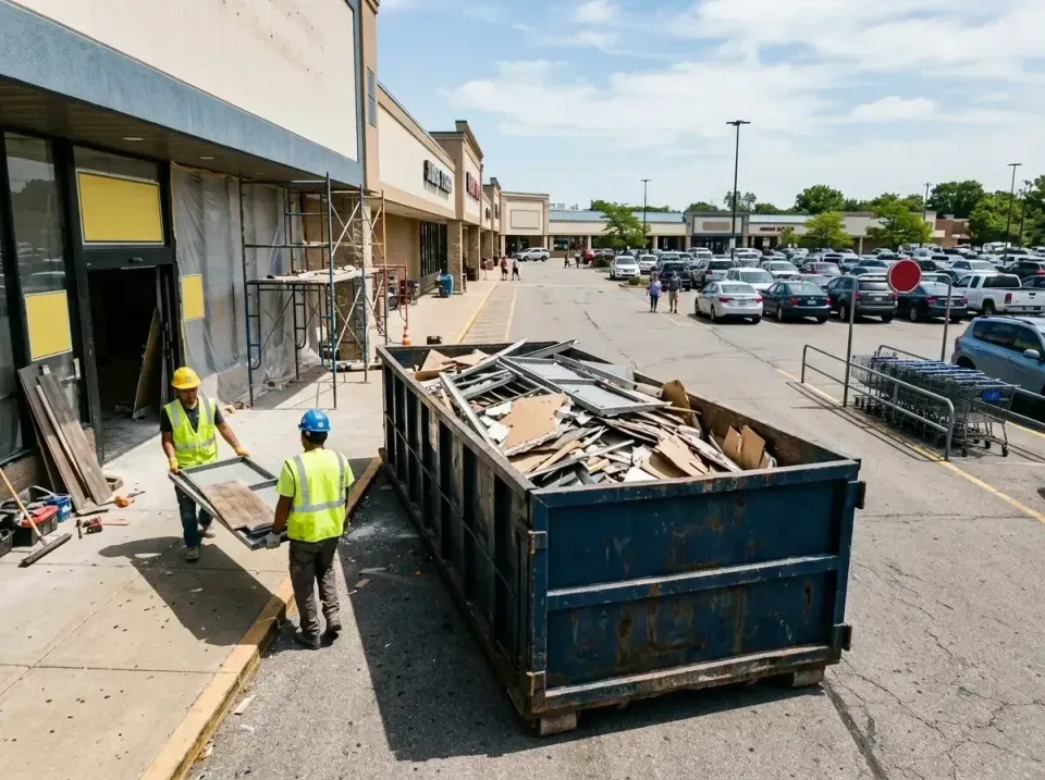 retail-store-renovation-debris-003 — frequently asked questions, Roll-off Dumpster Rentals in Salmon, ID